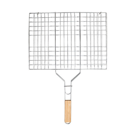 Estia Σχαρα Ψησιματος Barbecue Μεταλλικη 60x40cm με Ξυλινη Λαβη