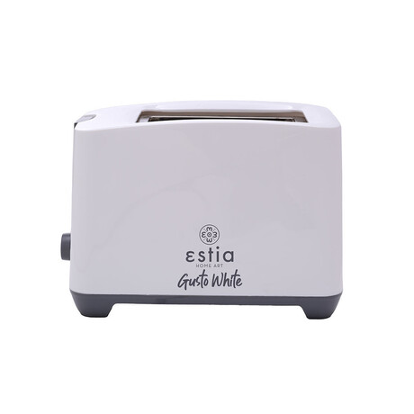 Estia Φρυγανιερα Gusto White 2 Θεσεων με 7 Επιπεδα Ψησιματος 750w Λευκη