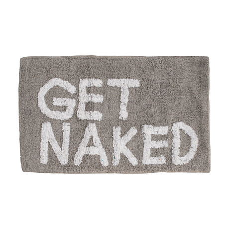 Estia Ταπετο Μπανιου get Naked Βαμβακερο 80x50cm Γκρι
