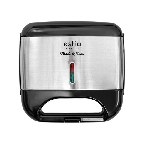 Estia Τοστιερα Black & Inox 2 Θεσεων 800w