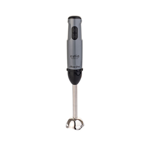 Estia Ραβδομπλεντερ Aroma Grey 400w με 2 Ανοξειδωτες Λεπιδες