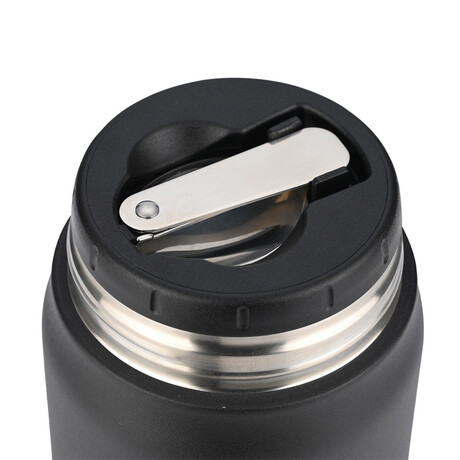 Estia Θερμος Lunch pot Save the Aegean 0.5lt Midnight Black