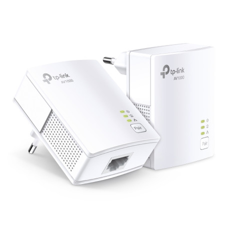 Tp-Link Powerline Starter kit tl-Pa7017, Av1000 Gigabit, Ver. 4.0