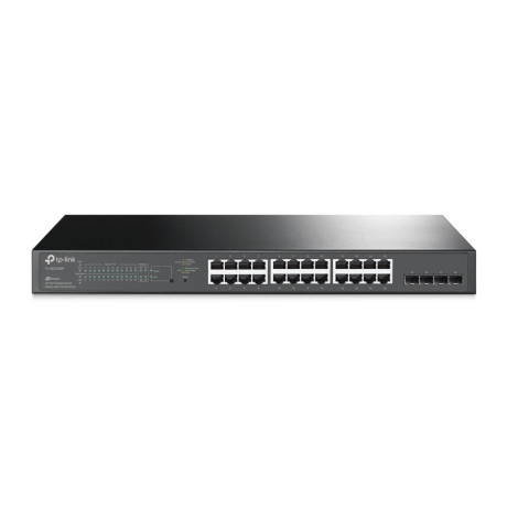 Tp-Link Jetstream Smart Switch tl-Sg2428p, 24-Port Poe+, 4x Sfp, ver 4.0