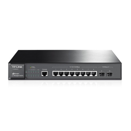 Tp-Link Jetstream l2+ Managed Switch tl-Sg3210, 8-Port Gigabit, Ver. 3.0