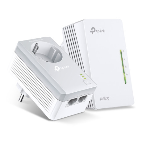 Tp-Link Powerline wi-fi kit tl-Wpa4226-Kit, Av600 600mbps, Ver: 4.0