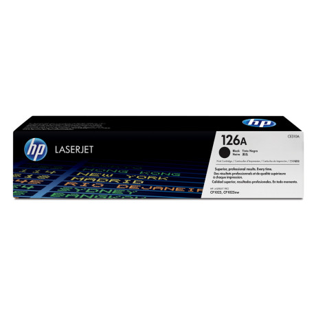Hp 126a Laserjet Cp1025 Black Toner (Ce310a) (Hpce310a)