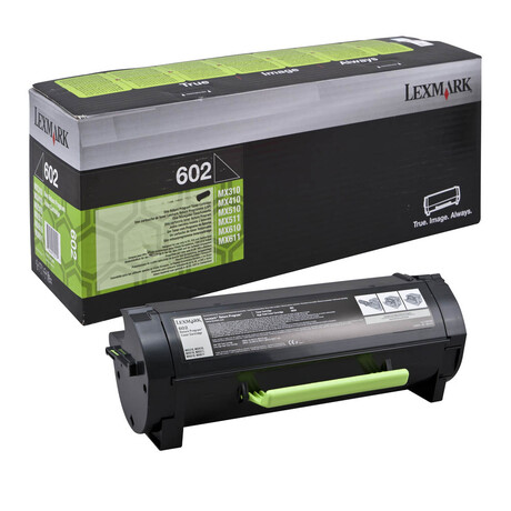 Lexmark Mx310/410/510/511/611 Toner low Yield Black (602) Return sc 2.5k (60f2000) (Lex60f2000)