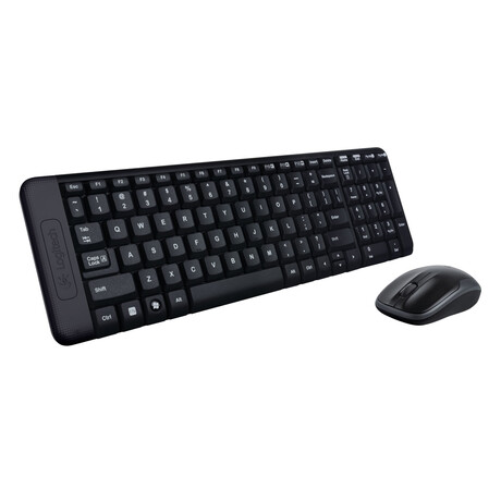 Logitech Mk220 Desktop Combo gr (Black, Wireless) (Logmk220) Logitech Mk220 Desktop Combo gr (Black, Wireless) (Logmk220)