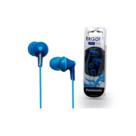 Panasonic rp-Hje125 Blue Headphones (Rphje125ea) (Panrphje125ea)