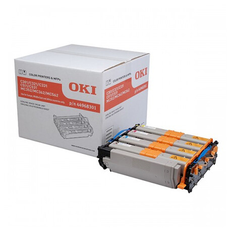 Oki C301/321/331/332/511/531/mc352/362/562/332/342/363 Image Unit (44968301) (Oki-C301-dr)