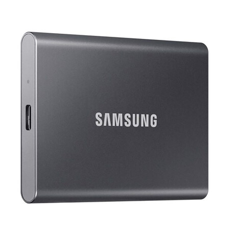 Samsung Portable ssd t7 usb 3.2 1tb Titan Grey (mu-Pc1t0t/ww) (Sammu-Pc1t0t)