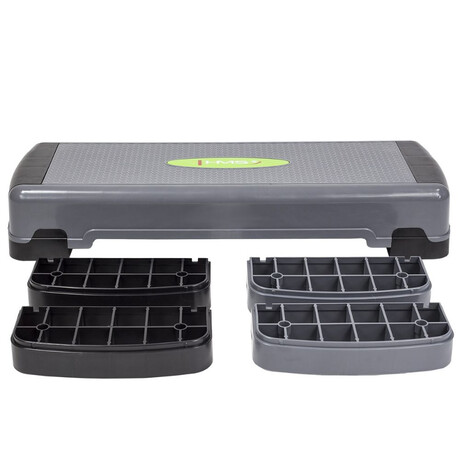 Hms Step for Aerobics Grey / Black (As005) (Hmsas005)