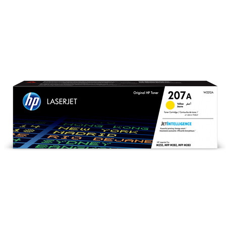 Hp 207a Yellow Laserjet Toner Cartridge (1.25k) (W2212a) (Hpw2212a)