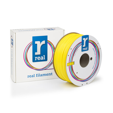 Real abs 3d Printer Filament - Yellow - Spool of 1kg - 2.85mm (Realabsyellow1000mm3)