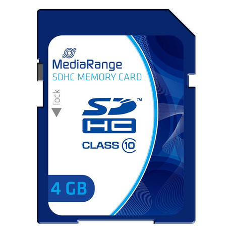 Mediarange Sdhc Class 10 4 gb (High Capacity) (Mr961)