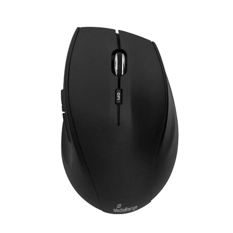 Mediarange Optical Mouse Highline Series (Black, Wireless) (Mros208)