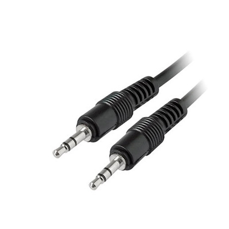 Καλώδιο Mediarange Audio Jack Plug 3.5mm/jack Plug 3.5mm 1.0m Black (Mrcs140)