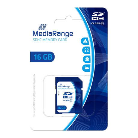 Mediarange Sdhc Class 10 16 gb (High Capacity) (Mr963)