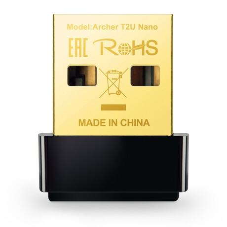 Tp-Link Ac600 Nano Dual Band wi-fi Bluetooth 4.2 usb Adapter (Archer T2ub Nano) (Tpt2ubnano)