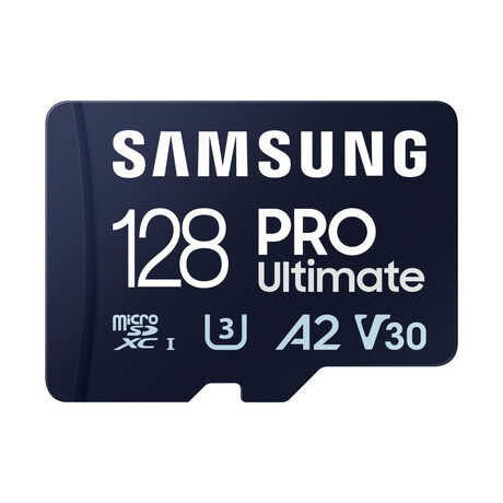 Samsung pro Ultimate Microsdxc 128gb Class 10 u3 v30 a2 uhs-i (mb-My128sa/ww) (Sammb-My128sa-ww)