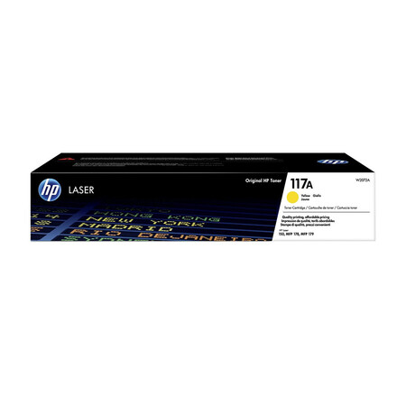 Hp 117a Yellow Original Laser Toner Cartridge (W2072a) (Hpw2072a)