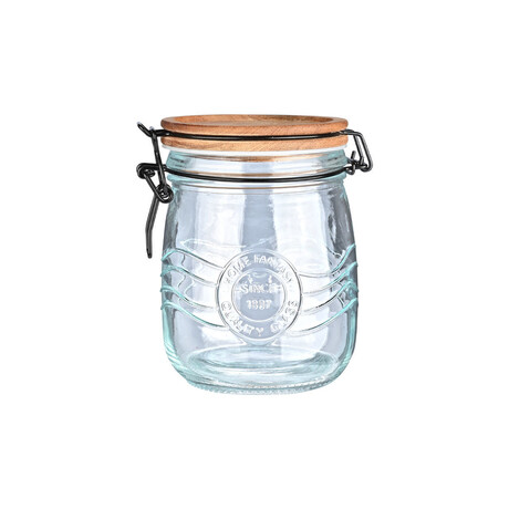 Estia Δοχειο Αποθηκευσης Acacia Γυαλινο 750ml με Κλιπ Καπακι