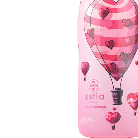 Estia Θερμος Travel Flask Save the Aegean 500ml Love Ascend