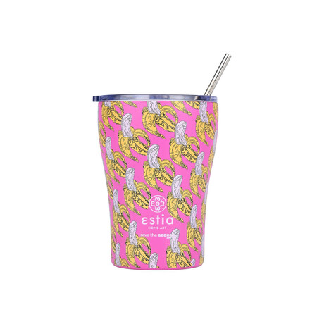 Estia Θερμος Coffee mug Save the Aegean 350ml Banana Swirl