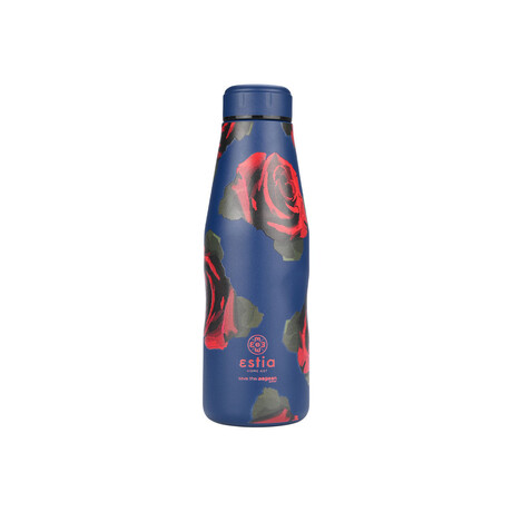 Estia Θερμος Travel Flask Save the Aegean 500ml Electric Roses