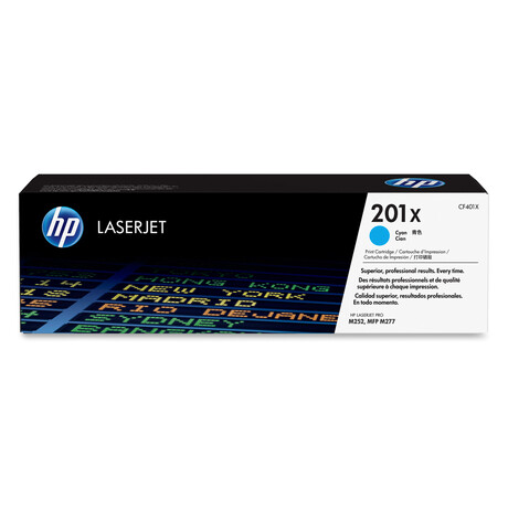 Hp Color Laserjet pro M252/mfp M277 hc Cyan (Cf401x) (Hpcf401x)