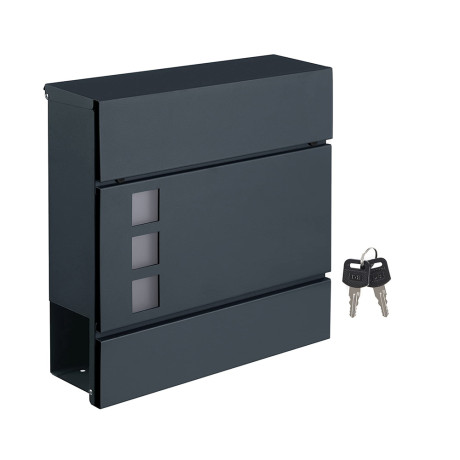 Songmics Γραμματοκιβώτιο Anthracite (Gmb052g01) (Snggmb052g01)