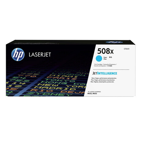 Hp Color Laserjet Enterprise M552/553 hc Cyan Toner (Cf361x) (Hpcf361x)