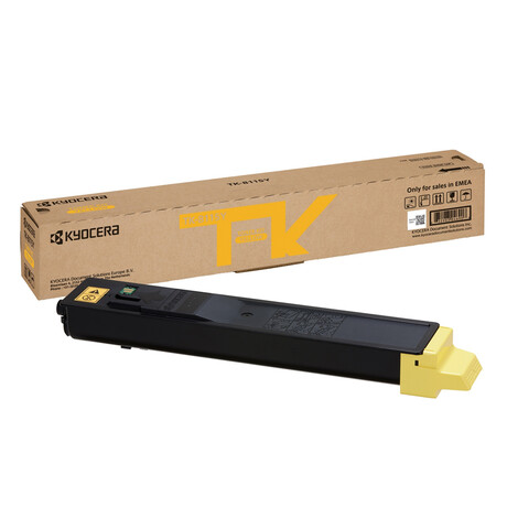 Kyocera Ecosys  M8124cidn/m8130cidn Toner Yellow 8k (tk-8115y) (Kyotk8115y)