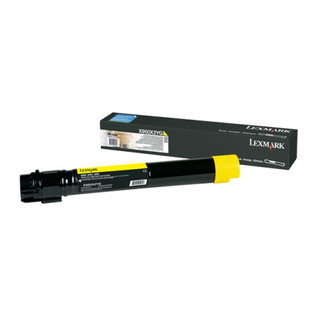 Lexmark X950/952/954 Yellow Extra hc Print Crtr (22k) (X950x2yg) (Lexx950x2yg)