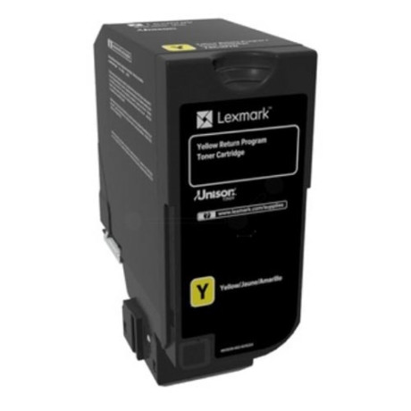 Lexmark Cs720/cs725/cx725 Yellow Ret. p. Toner Crtr (74c20y0) (Lex74c20y0)