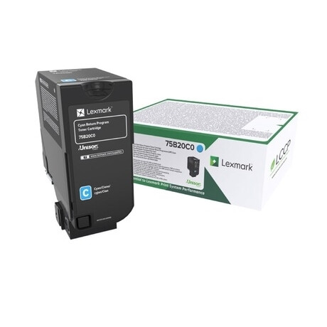 Lexmark Cs727/cs728/cx728 Toner Cyan 10k (75b20c0) (Lex75b20c0)