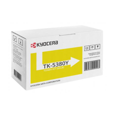 Kyocera Ma4000cifx/cix, Pa4000cx Toner Yellow (tk-5380y) (Kyotk5380y)