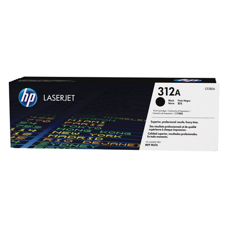 Hp 312a Laserjet Black Toner (2.4k) (Cf380a) (Hpcf380a)