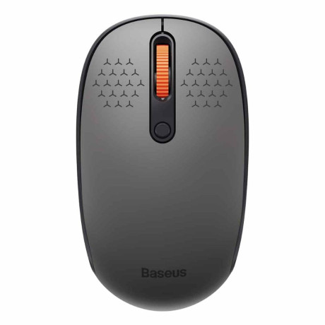 Baseus Wireless Mouse F01b tri-Mode 2.4g bt 5.0 1600 dpi (Frosted Grey) (B01055503833-00) (Basb01055503833-00)