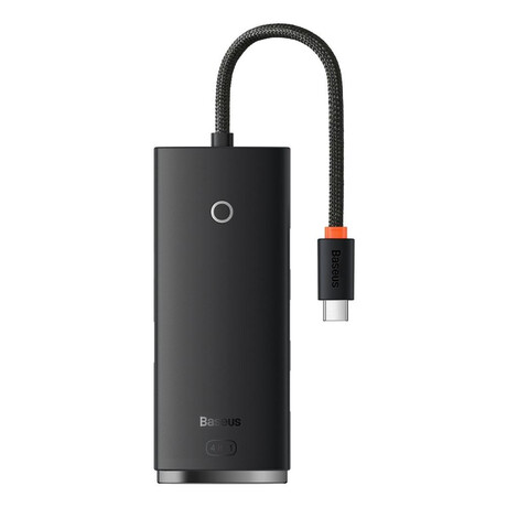 Baseus Lite Series 25cm usb 3.0 hub 5 Θυρών με Σύνδεση usb-c (Wkqx030301) (Baswkqx030301)
