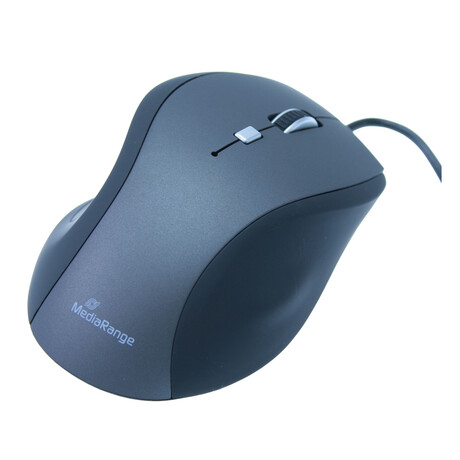 Mediarange Optical Mouse (Black/grey, Wired) (Mros202)