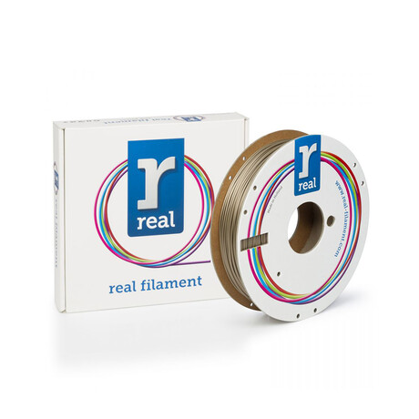Real pla 3d Printer Filament - Satin Shine - Spool of 0.5kg - 1.75mm (Realplasatinshine500mm175)
