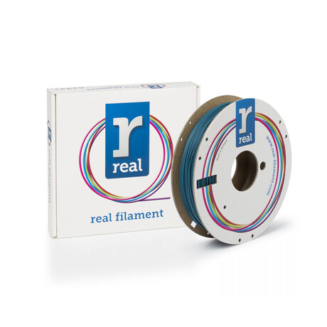 Real pla 3d Printer Filament - Indigo Blue - Spool of 0.5kg – 2.85mm (Realplamatteblue500mm285)