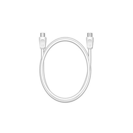 Καλώδιο Mediarange Coax Plug/coax Socket, 75 Ohm, 3.0m, White (Mrcs163)