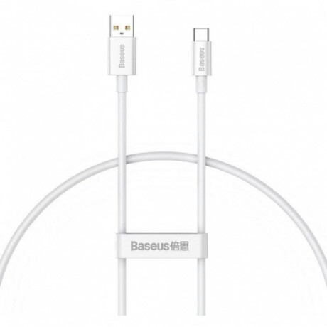 Baseus Cable usb do usb-c Superior 100w 0.25m (White) (P10320102214-00) (Basp10320102214-00)