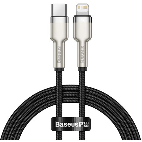 Baseus usb-c Cable for Lightning Cafule 20w 1m Black (Catljk-A01) (Bascatljk-A01)
