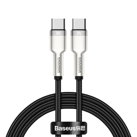 Baseus Cable usb-c to usb-c Cafule, 100w, 1m Black (Catjk-C01) (Bascatjk-C01)