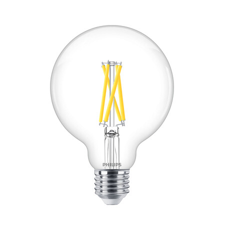 Philips e27 led Warmglow Filament  Globe g95 Bulb 5.9w (60w) (Lph02541) (Philph02541)