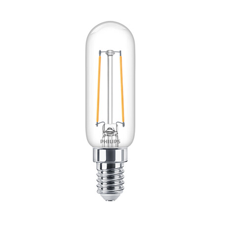 Philips e14 led Warm White Tube Filament Bulb 2.1w (25w) (Lph02463) (Philph02463)